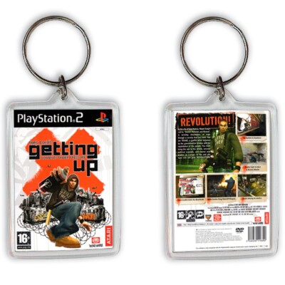 MARC ECKO'S GETTING UP PLAYSTATION 2 PS2 Schlüsselanhänger
