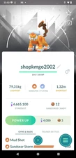 Pokémon Tra de - Shiny Landorus Background GoTour White---trade 1mill dust