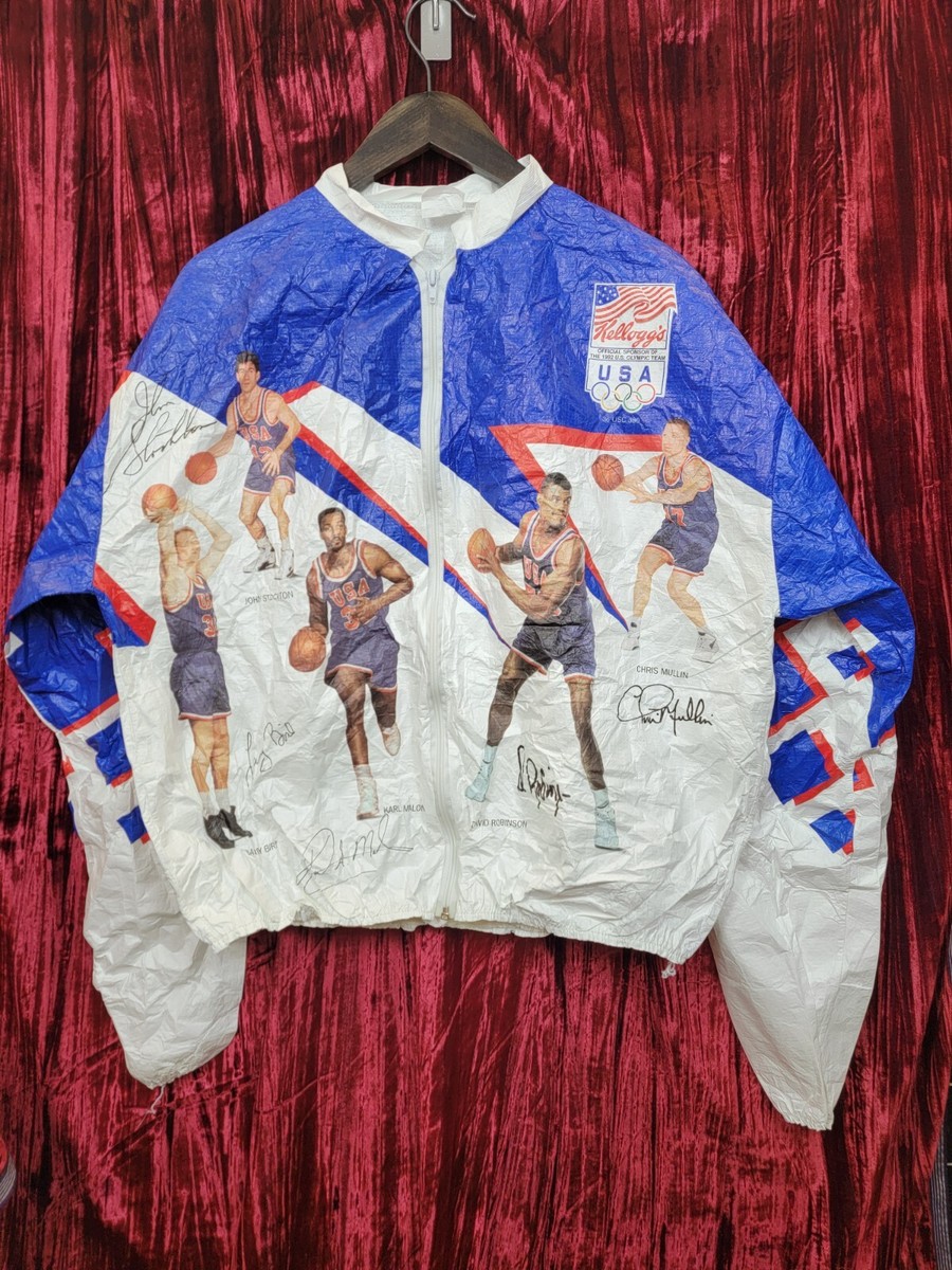 Rare Vintage TYVEK Dream Team USA Olympic Basketball 1992 Paper