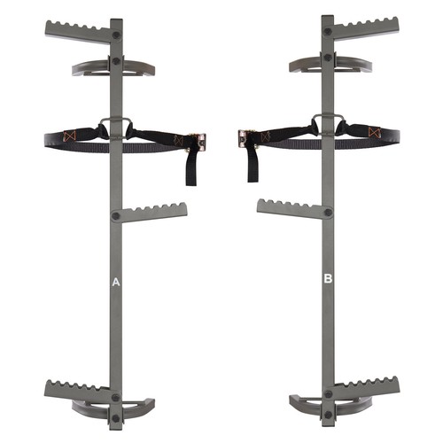 Bastones de escalada para soporte de árboles | Escalera de caza | Escalones plegables | Máximo 300 libras | PAQUETE DE 4 - Imagen 2 de 8