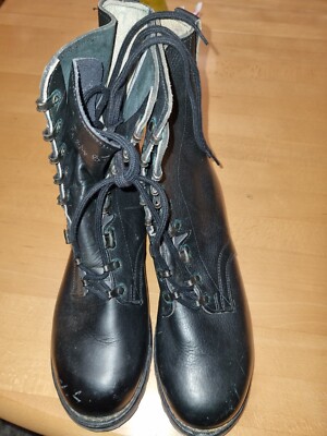 BW-Stiefel Bundeswehr Stiefel Springerstiefel Gr.43 -275 107 Retro  Neu Schwarz 