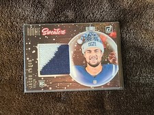 Jacob Eason 2020 Donruss Football Rookie Sweaters Patch RC