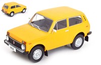 Modellauto Statisch Diecast Lada Niva Gelb Modellbau Massstab 1:18