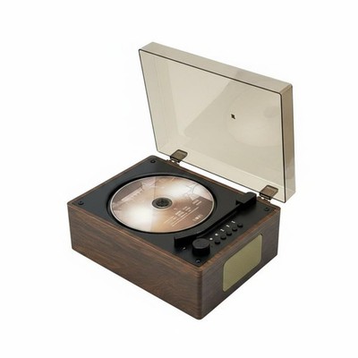 Retro CD-Player AUX-Eingang CD-Bluetooth-Lautsprecher Stereo-Sound