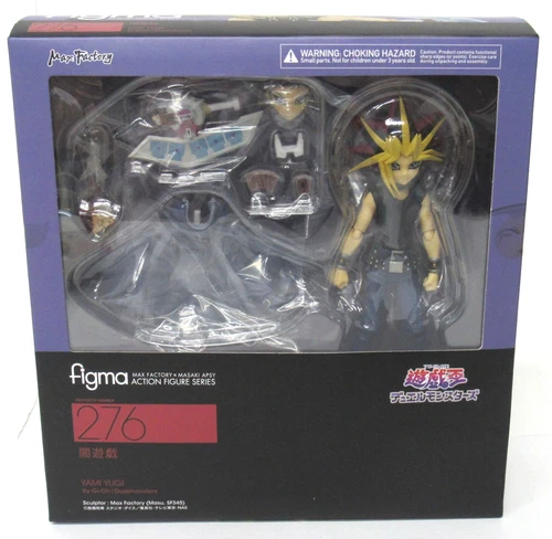 New Sealed Figma 276 YuGiOh Yami Yugi Duelmonsters Max Factory Masaki Apsy