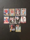 Mike Trout 10 card lot w/2017 Bowman's Best Dean's List Los Angeles Angels