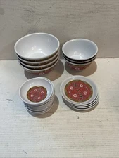 Melamine Ware 20 pcs. BOWL SET, TAI-HONG / CHALICE ? Asian Design