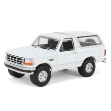 1/64 1993 Bronco XLT, Oxford White, Hobby Exclusive Greenlight 30452