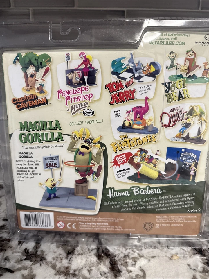 McFarlane Toys Magilla Gorilla Action Figure, Hanna-Barbera Series 2 New 2006 - Image 3 of 4