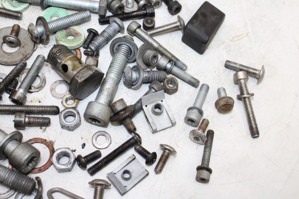 2003 BMW F650CS K14 OEM ENGINE MOUNTING BOLTS HARDWARE MOTOR SCREWS - Image 3 of 4