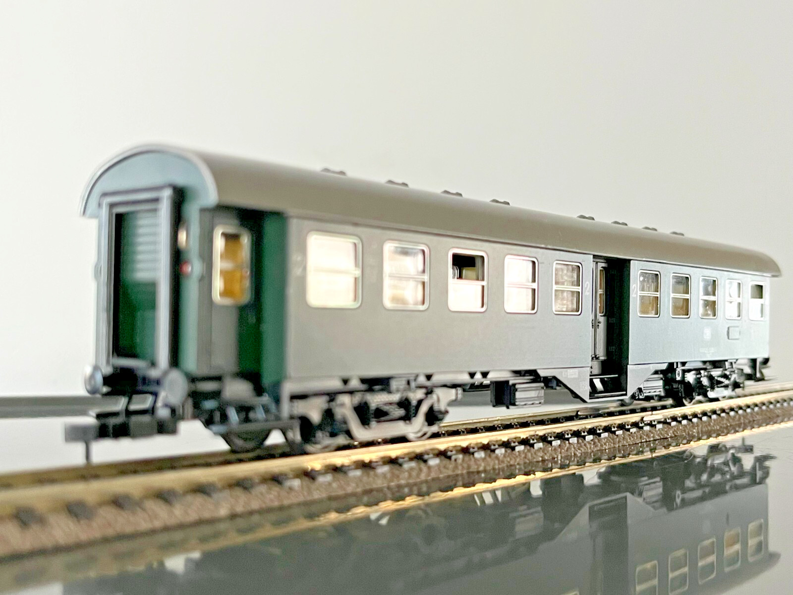 Voiture ROCO 4251 H0 de classe mixte DB, modèle de collection haute précision