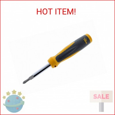 IDEAL Electrical 35-908 7-in-1 Twist-A-Nut Multi-Bit Screwdriver