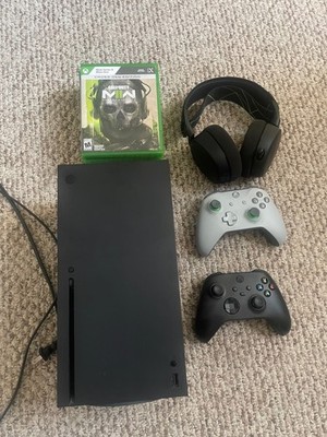 Microsoft Xbox Series X 1TB Home Console 2 Controllers-headset- 5 games