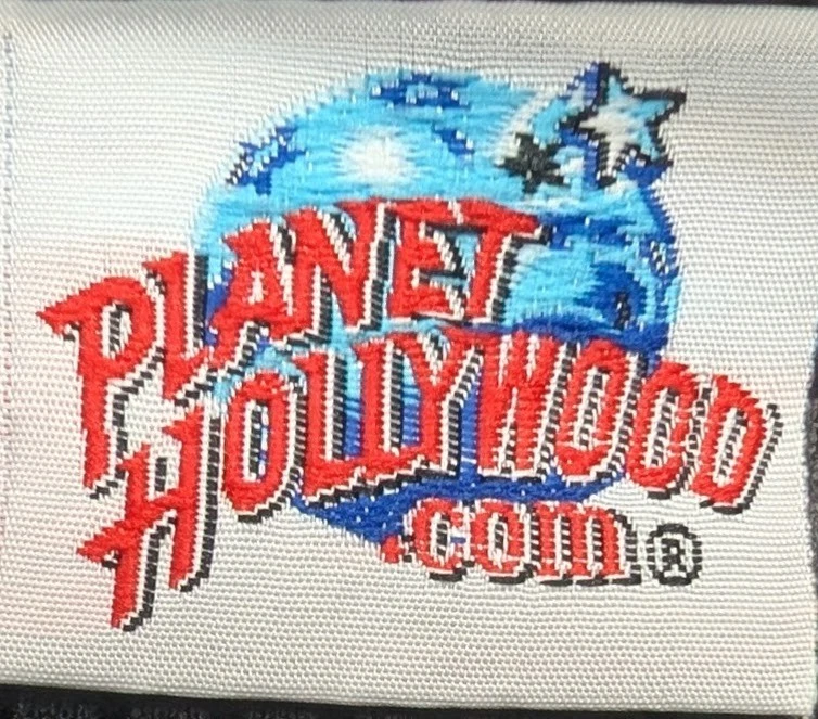 Planet Hollywood Orlando Windbreaker Men's Size Extra Large Black Vintage - product detail image 2