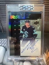 2023-24 Upper Deck Clear Cut '98-99 Black Diamond Myriad Autographs Ryker Evans