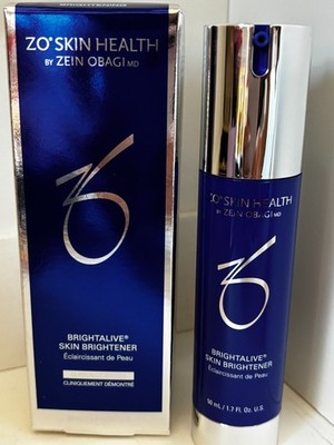 Zo Skin Health Brightalive Skin Brightener 1.7oz/50ml  NIB Authentic Exp 3/29