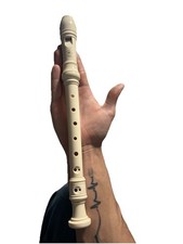 Yamaha 3-Piece Plastic Recorder Flute Instrument Ivory Music Learn