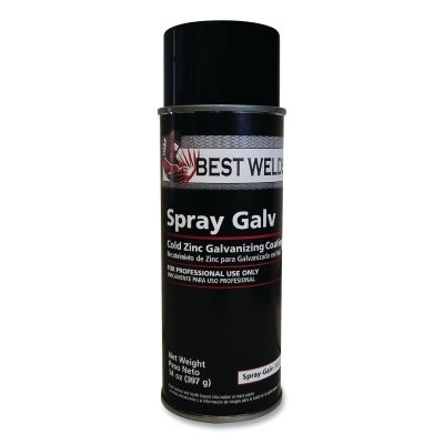 Cold Zinc Galvanizing Primer, 14 oz Aerosol Can, Gray ORS Nasco Best Welds