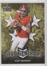 2018 Leaf Draft Field Generals Kurt Benkert #FG-05 0c4