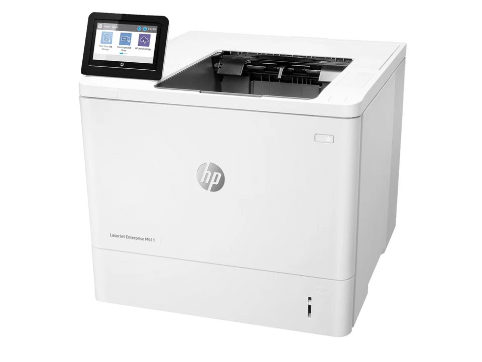 HP LaserJet Enterprise M611dn Monochrome Laser Printer 7PS84A Tested 65ppm - Image 3 of 4