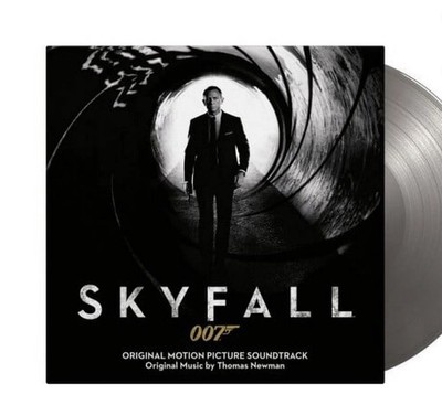 Skyfall 007 James Bond Vinyl Soundtrack LE Limited Edition 1500 Silver MOVATM177