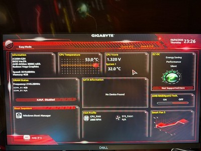 Gigabyte GA-A320M-S2H AMD Ryzen Motherboard + I/O Shield