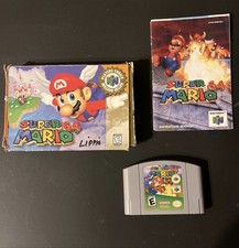 Super Mario 64 With Box And Manual Used