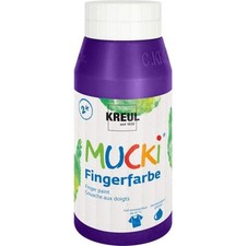 KREUL 23207 MUCKI Fingerfarbe Violett 750 ml