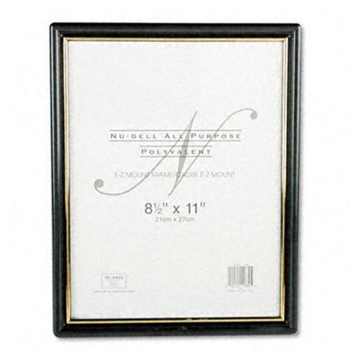 Nu-Настенная рамка для крепления dell Ez - Вставка размером 8,50 X 11 Мм - Для настенного монтажа - Черный, Золотой
