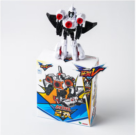 TOBOT V Mini 4 pcs Set Captain Police Speed Monster Rocket Transformer Robot New