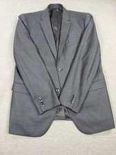 Theory Wool Blazer Mens 44R Suit Sportcoat Jacket Black