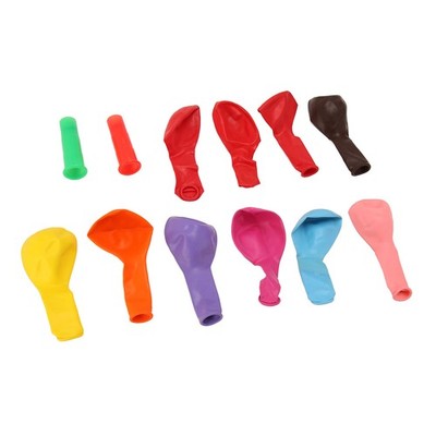 10x Thickened Balloons With 2 Exerciser Breathing Lung Capacity Training Dev HOT