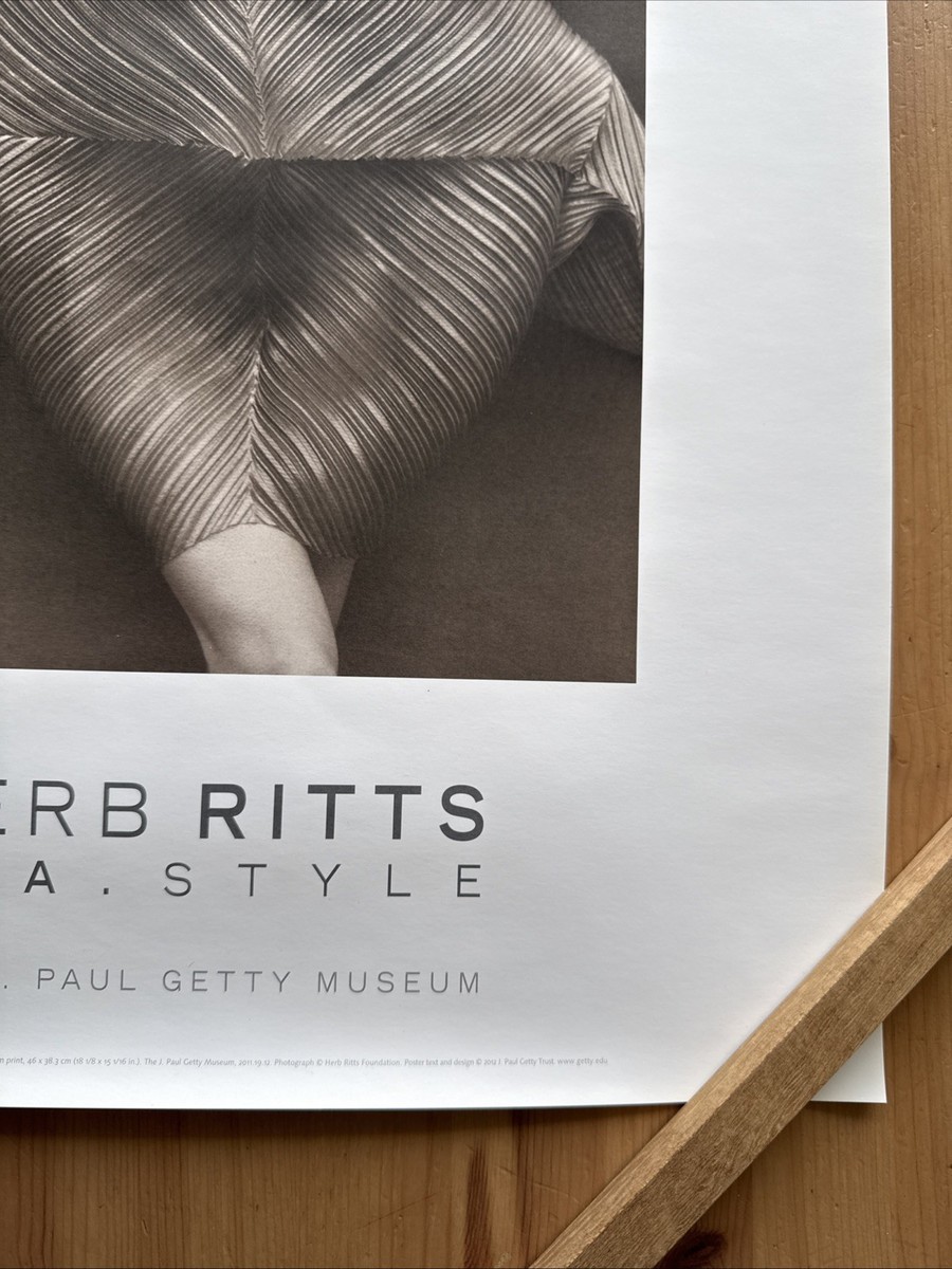 Original Herb Ritts Wrapped Torso Exhibition Poster | eBay