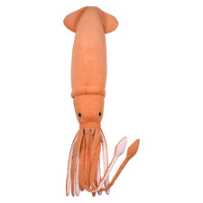 RI One Jumbo 72" Ocean Safe Giant Eco Squid Stuffed Animal Plush