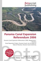 Lambert M. Surhone (U. A.) | Panama Canal Expansion Referendum 2006 | Buch