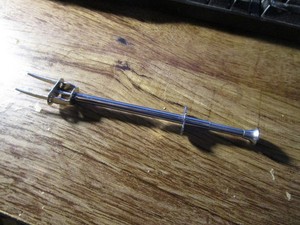 West Germany Pickle / Olive Fork,  Spring Loaded