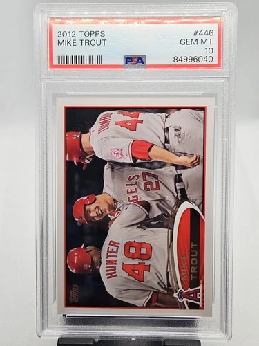 2012 Topps Mike Trout #446 PSA 10 - LA Angels