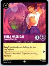 Luisa Madrigal - Magically Strong One 58/204 Common Fabled NM Lorcana Disney