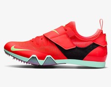 Nike Pole Vault Elite Men  s Size 8 Track Field Jumping Spikes Crimson FZ9649-600