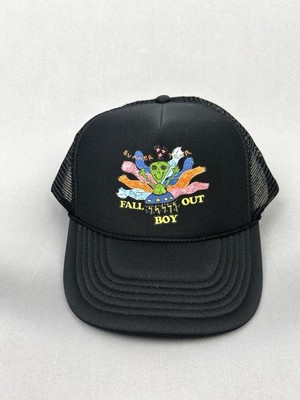 Fall Out Boy Trucker Hat Alien UFO SnapBack Cap NEW
