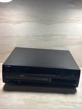Phillips CDR785 Audio 3 CD Recorder / Changer. FOR PARTS OR REPAIR. POWERS ON
