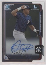 2015 Bowman Chrome Prospects Auto Dermis Garcia #BCAP-DG Auto 7eo