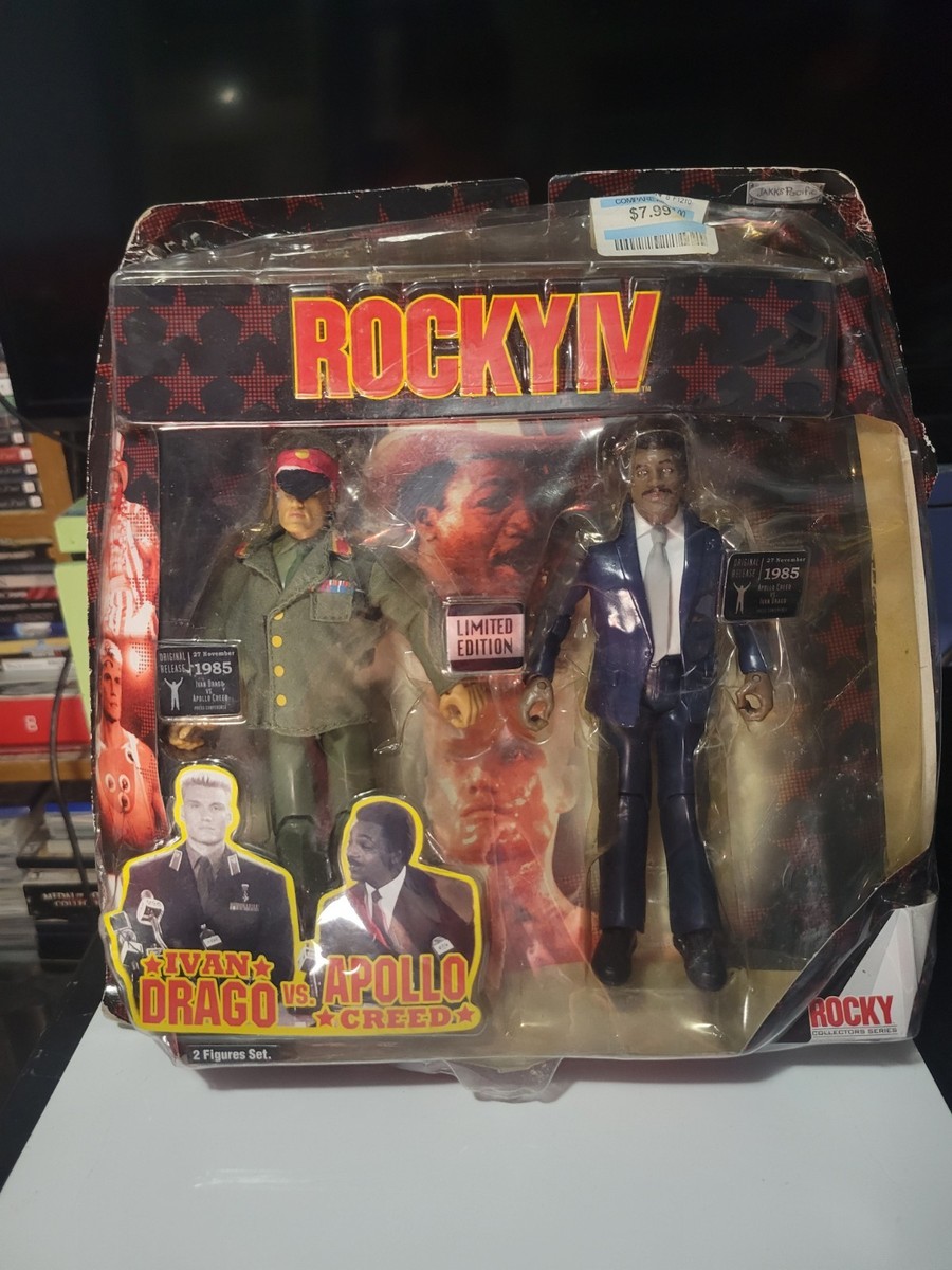Rocky 4 IV Ivan Drago vs Apollo Creed Exclusive Jakks Pacific 2007