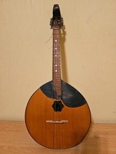 Domra Prima ludowy instrument muzyczny 4 struny rosyjska moskiewska fabryka vintage