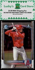 2025 Bowman #BCP-12 Hayden Alvarez Chrome Prospects 1st Bowman