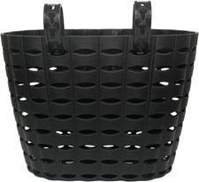 Kids Bike Basket Boy Bicycle Handlebar Basket with Bell Wheel Spokes for Boys