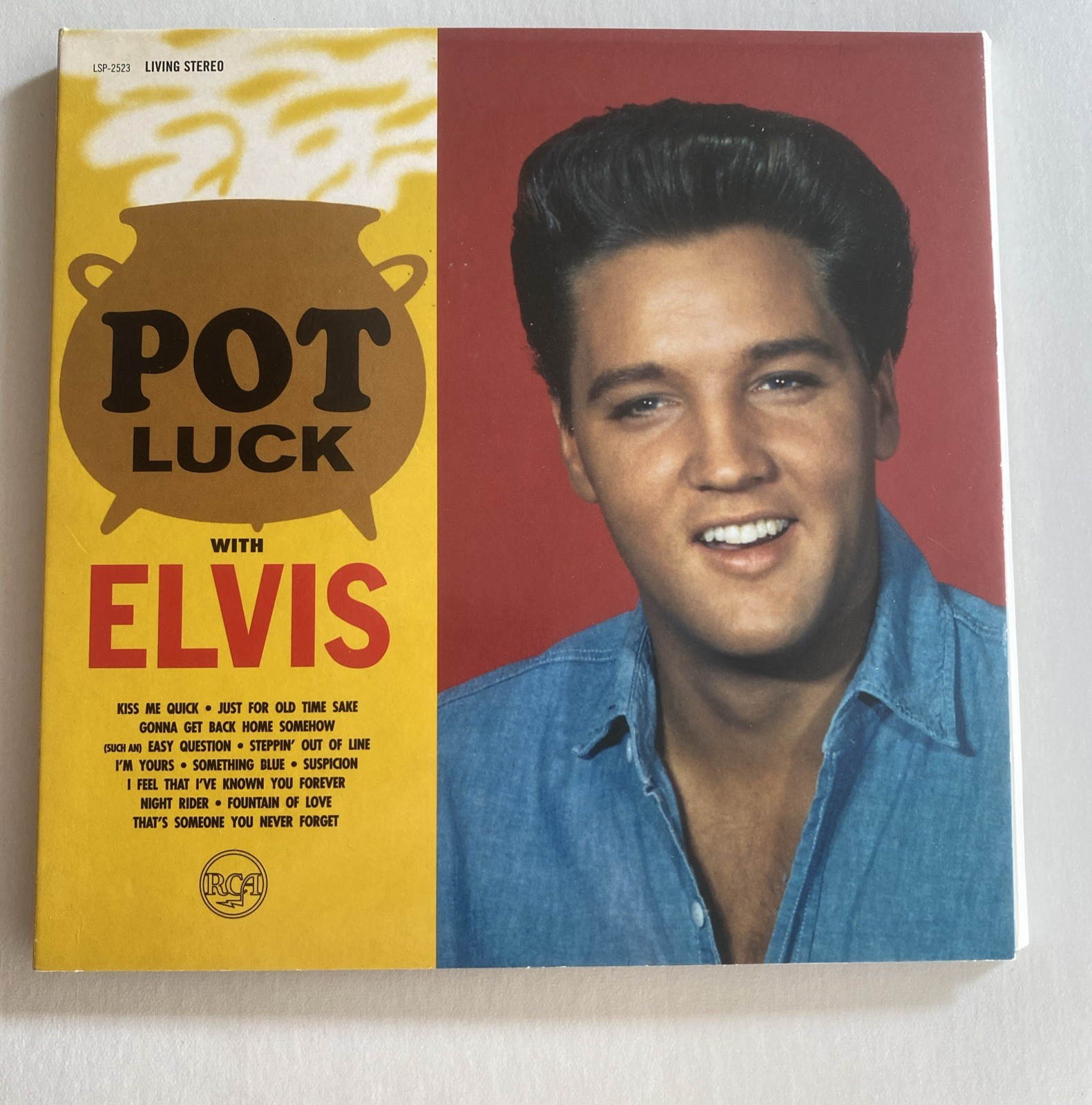 Elvis Presley - Pot Luck (CD) FTD Edition 7” Package 2007 - 2xCD