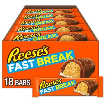 Chewy Milk Chocolate Bars - Fast Break Peanut Butter Treats