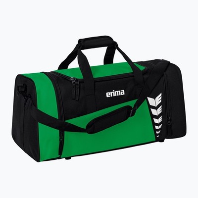 Erima Six Wings Sporttasche Trainingstasche Emerald Schwarz Gr. 76 L Bag Top