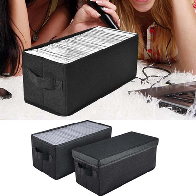 #ad #ad 3 Pack CD Storage Box with Handle – Media Disk Organizer for CD amp; DVD #K $19.39